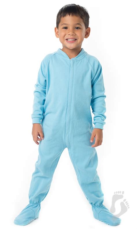 Footed Pajamas Footed Pajamas Baby Blue Toddler Cotton Onesie
