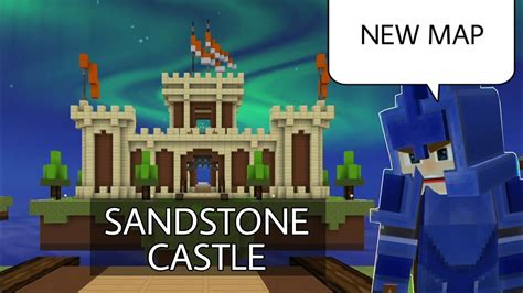 Playing On The New Sandstone Castle Map In Bedwars Blockman Go