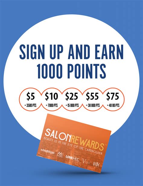 Earn 1000 Salon Rewards Bonus Points The Head Shoppe