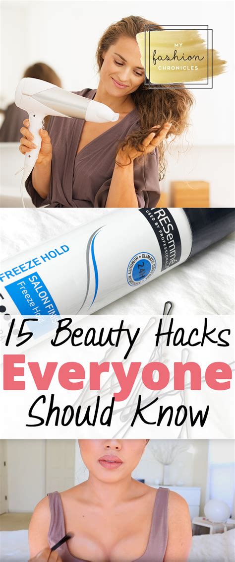 15 Beauty Hacks Everyone Should Know