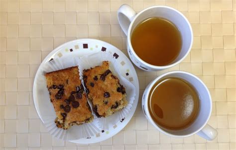 On medium speed, beat or whisk in the remaining ingredients in the order listed. Banana Oatmeal Bars with Chocolate Chips | Jan Loves