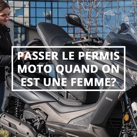 le permis moto c est aussi pour les femmes kymco