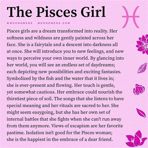 Pin By Debbie Smales On Me In 2021 Pisces Girl Pisces Horoscope Pisces