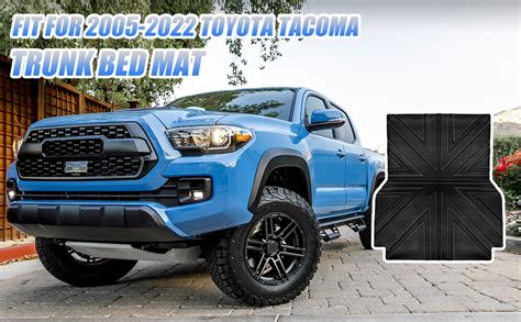 Jtyzsm Fit For 2005 2023 Toyota Tacoma Bed Mat 5ft All