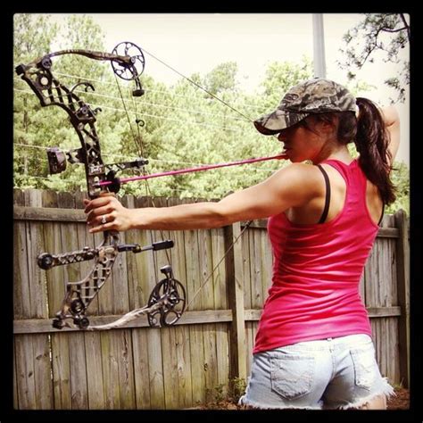 take time to practice bow hunting women archery girl archery