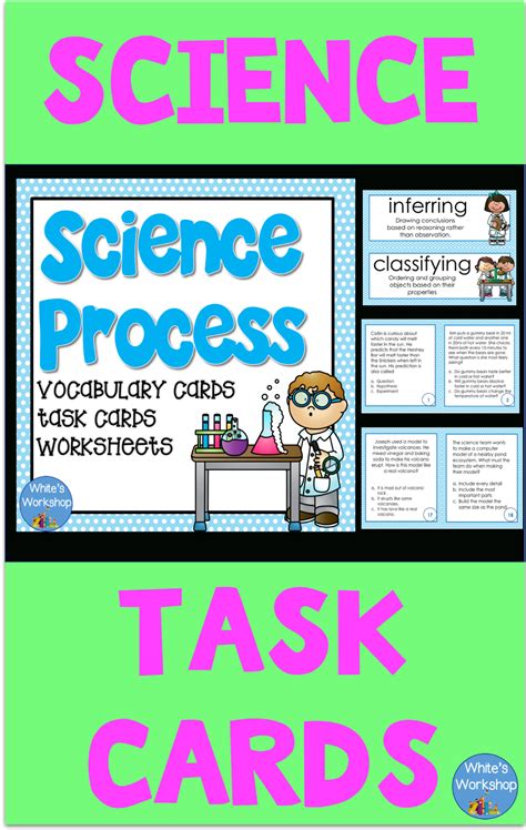 science task cards for upper elementary whites workshop science