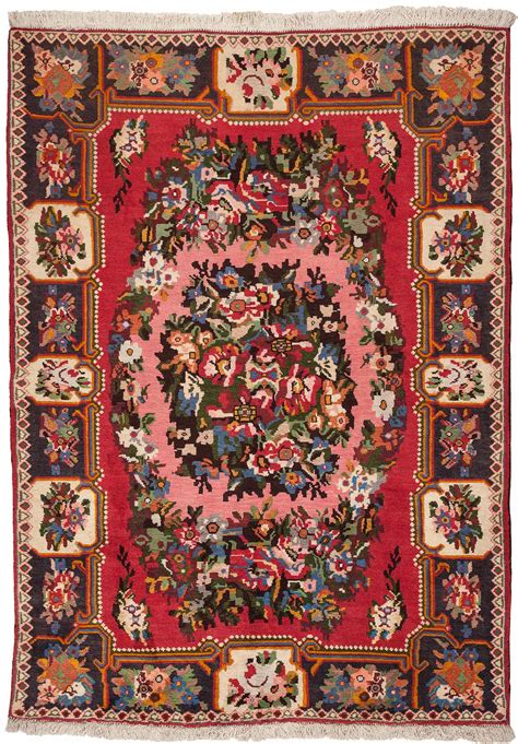 Persian Bakhtiari Gol Farangi Rug