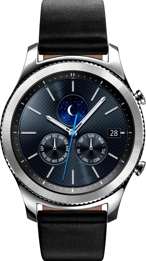 Samsung Gear S3 Classic Smartwatch 46mm Stainless Steel Verizon Silver