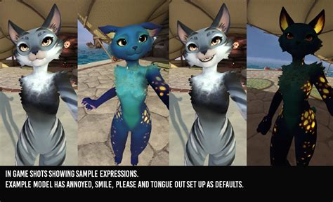 Vrchat Cat Avatar Tech Art On Behance