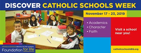 Discover Catholic Schools Week Resources Office Of Schools Diocese Of Brooklyn