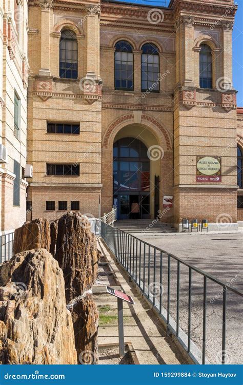 National Museum Of Natural Sciences In City Of Madrid Spain Editorial