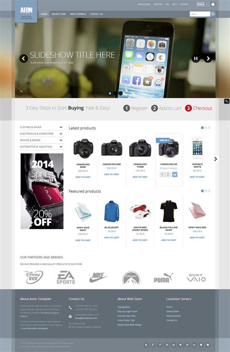 Premium Virtuemart Website Templates And Themes Free And Premium Free