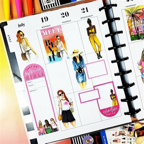 Pin By Leslie Kane On Leslie Plans It Happy Planner Layout Happy
