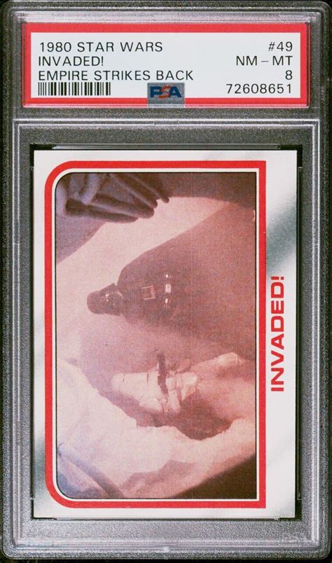 1980 Topps Star Wars Empire Strikes Back Series 1 Psa 8 You Choose 56 Available Ebay