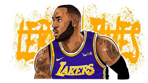 How To Draw Lebron James