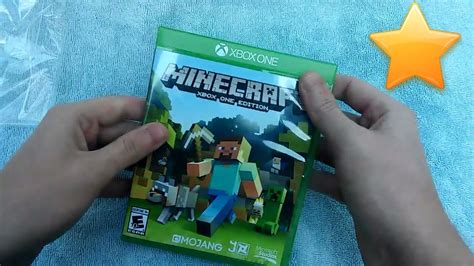 Minecraft Xbox One Edition Unboxing Youtube