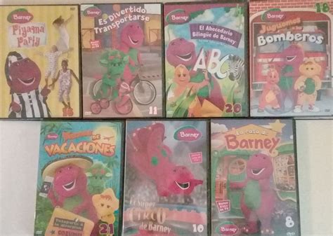 Pack Barney 7 Dvd Cinehome Originales Mercado Libre