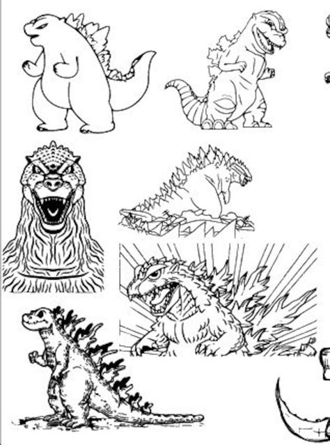 11 Godzilla Svg Godzilla Silhouette Godzilla Cut File Etsy