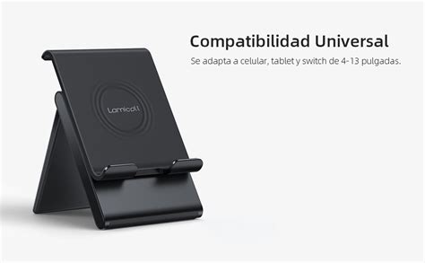 Lamicall Soporte Celular Y Tablet Ultra Estable Base Celular Y Tablet