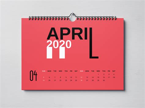 Landscape Calendar 2020 On Behance