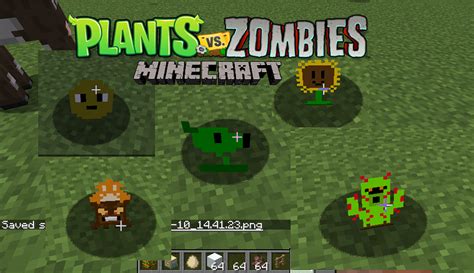 Plants Vs Zombies Texture Pack By Ruzain Minecraft Texture Pack The Best Porn Website