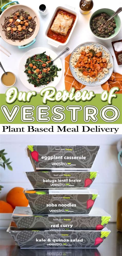 So, it's more deliverable options, on. We Tried Veestro, The Plant-Based Meal Delivery Service ...