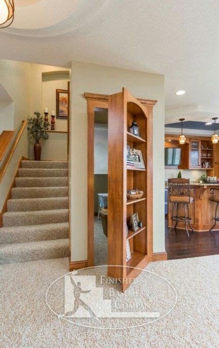 Super Hidden Basement Stairs Dream Homes Ideas Basement Design