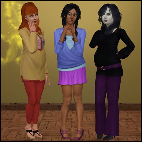 My Sims 3 Blog Papa Dont Preach Maternity Clothes For Teens By