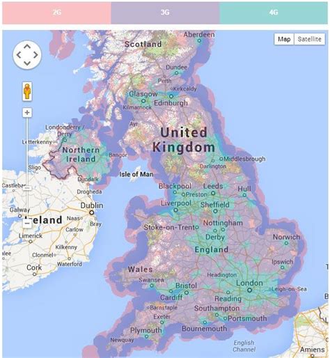 4g Coverage Map Of Europe Map