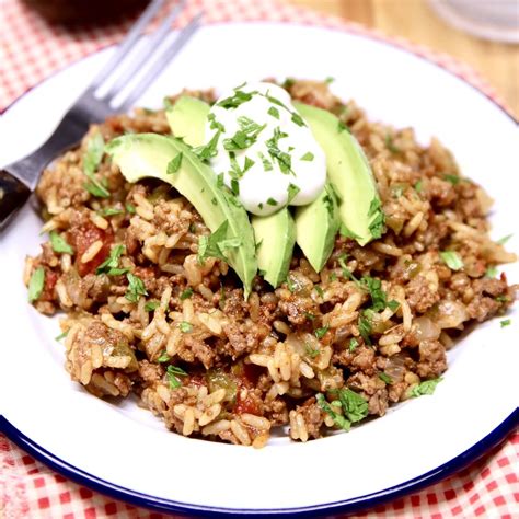 Spanish Ground Beef And Rice Recipes Besto Blog