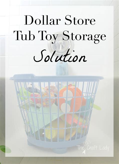 1 Tub Toy Storage Solution The Crazy Craft Lady