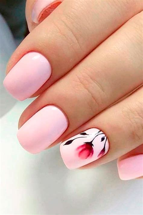 Daily Charm Over 50 Designs For Perfect Pink Nails Cute Pink Nails