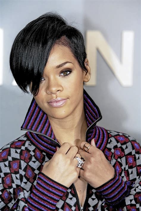 Ladies Photo Collection Rihanna Short Hairstyles Collection
