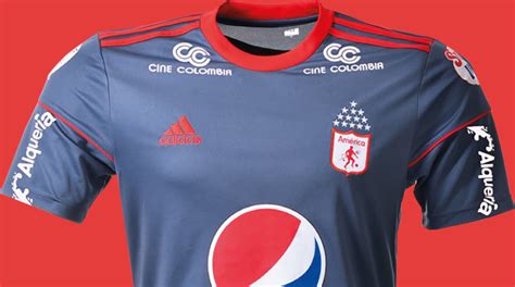 Camiseta De Visita Adidas De America De Cali 2017 Tsc