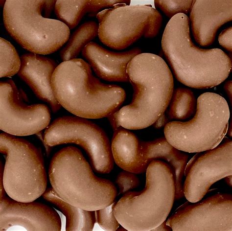 Milk Chocolate Covered Cashews 8 Oz Bag Krema Nut Company