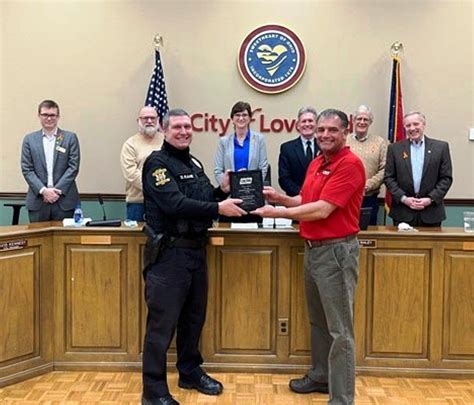 Loveland Police Received Recognition During Council Meeting Loveland