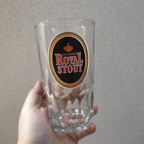 Danish Royal Stout Beer Glass 300ml Lazada