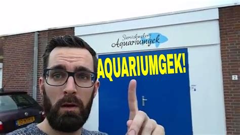 Sierviskwekerij Aquariumgek Oosterhout Op Bezoek Bij Youtube