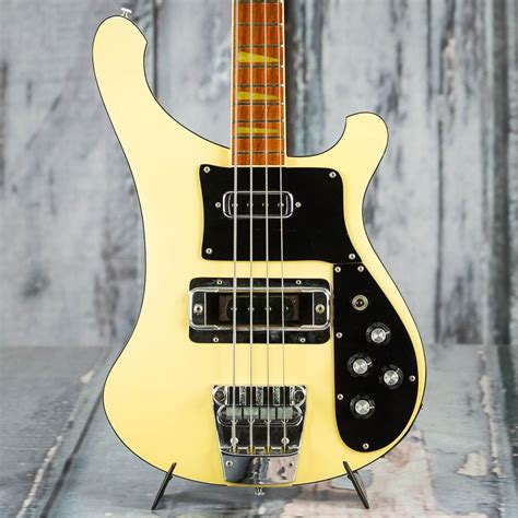 Vintage 1985 Rickenbacker 4003 Bass White For Sale Replay Guitar