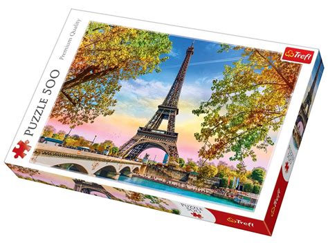 Easy, secure checkout on gifts, games & more! ROMANTIC PARIS 500 PIECE JIGSAW PUZZLE - TREFL