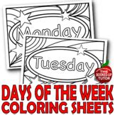 days   week printables worksheets teachers pay teachers