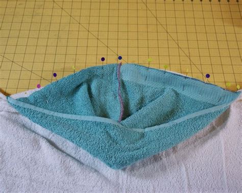 I usually sew two bath towels at a time, since one hand towel can be cut to make two hoods. Hooded Bath Towel Tutorial (With images) | Hooded bath ...