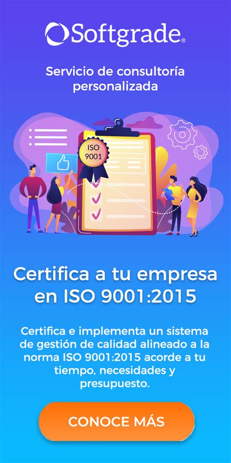 ¿qué Es Iso 9001 Softgrade