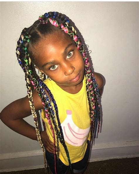 It's also a protective style for the hair. Pin on colorful box braids