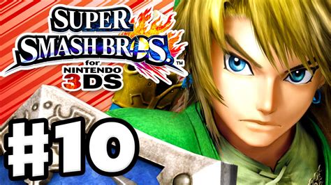 Super Smash Bros 3DS Gameplay Walkthrough Part 10 Link Nintendo