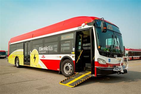Ttc Launches First All Electric Bus Or At Least One That Isnt A