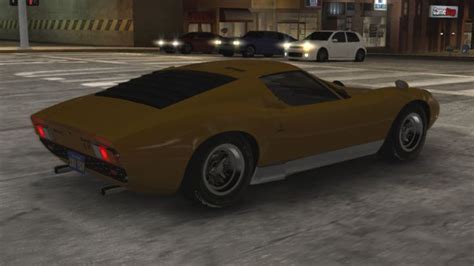 Lamborghini Miura In Midnight Club Los Angeles