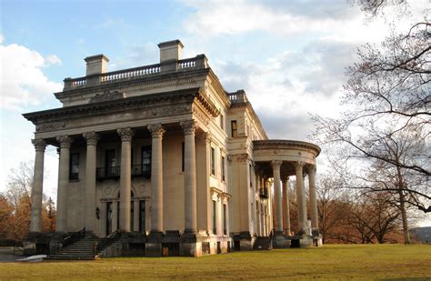 The Vanderbilt Mansion Located On The Banks Of The Hudson River Hyde