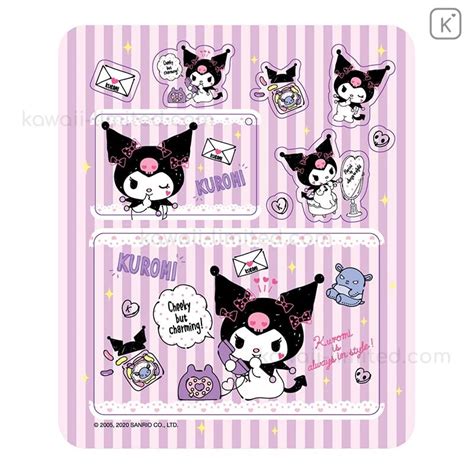 Sanrio Sticker Kuromi Kawaii Limited