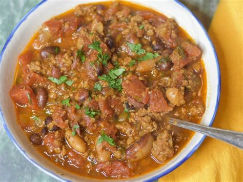 Pressure Cooker 3 Bean Chili Con Carne Mealthy Com Recipe Healthy